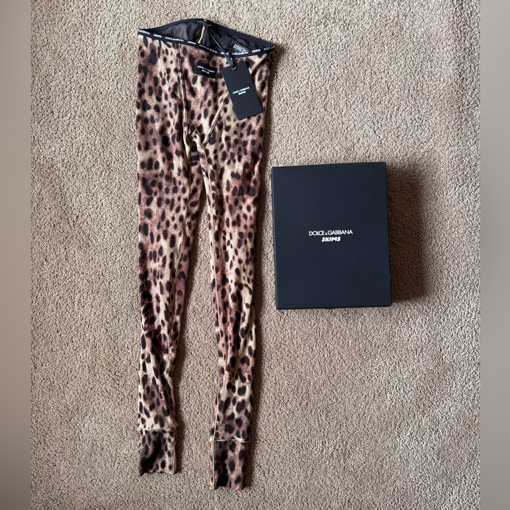 SKIMS X DOLCE&GABBANA Cotton Rib Legging XXS
